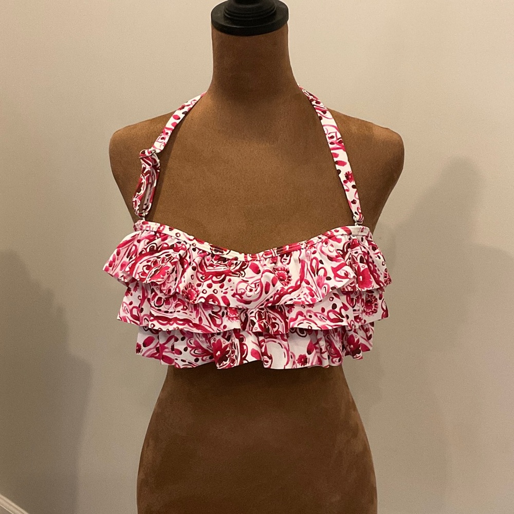 Swimsuits For All pink bikini top